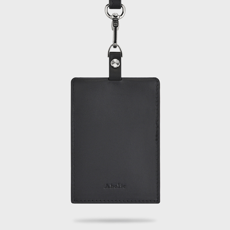 台灣 Aholic ◆ 皮革證件夾 (2色)