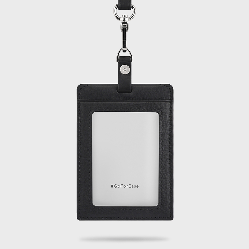 台灣 Aholic ◆ 皮革證件夾 (2色)