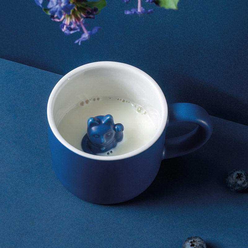 【預購9月到貨】Donkey Products ◆ 幸運招財貓造型彩色馬克杯 (3色)