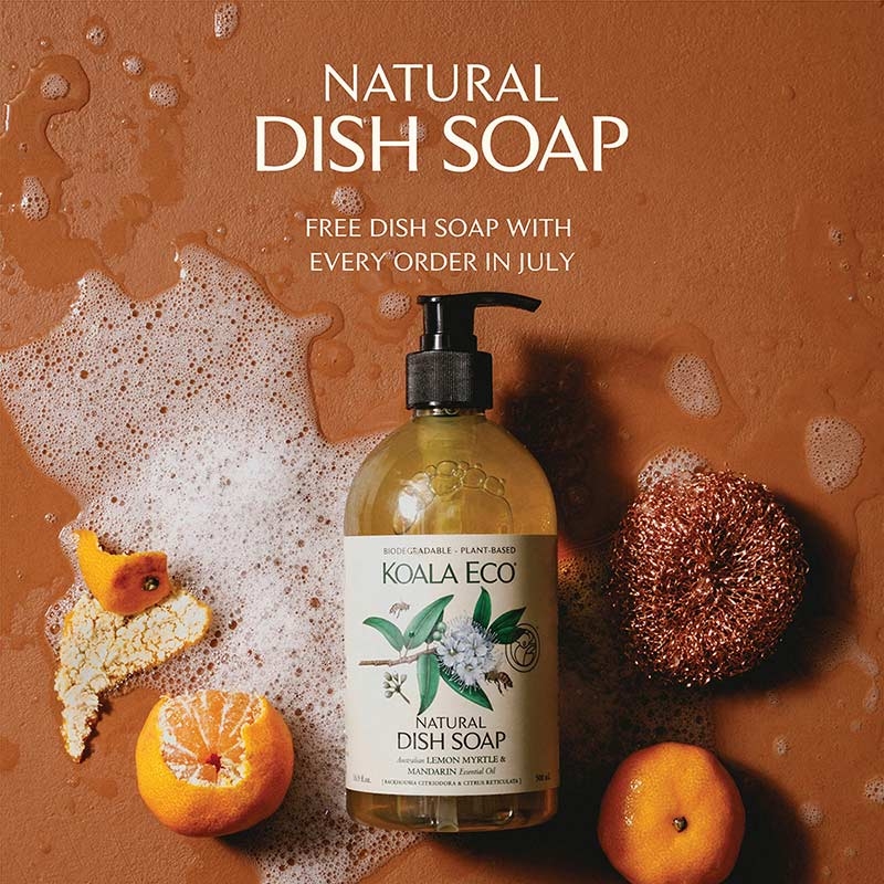 澳洲 Koala Eco｜【光潤有愛】二入組禮盒─護潤洗手露&光澤洗碗精 (2款)