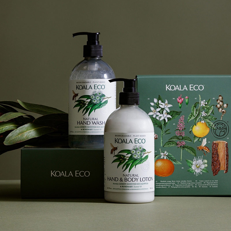 澳洲 Koala Eco｜【護潤護手霜】檸檬尤加利＆迷迭香/沼澤茶樹＆薄荷 (2款)