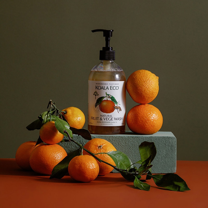 澳洲 Koala Eco｜【安心飲食清潔】二入組禮盒─天然蔬果洗潔露&光澤洗碗精