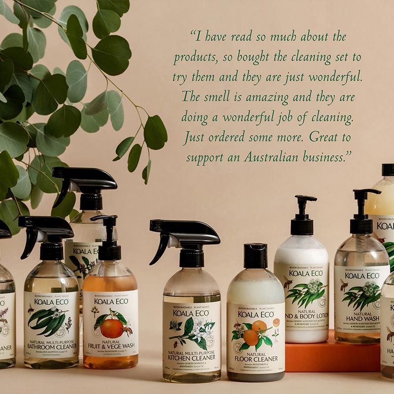 澳洲 Koala Eco｜【廚房萬用清潔劑補充瓶】檸檬香桃木＆橙