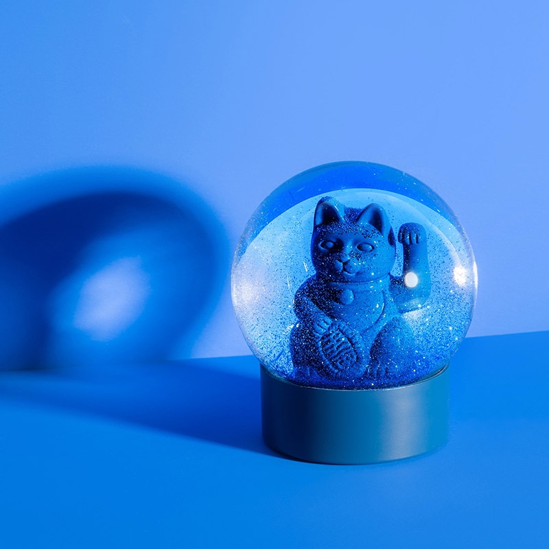 【現貨】Donkey Products ◆ 招財貓水晶球擺飾 (4色)