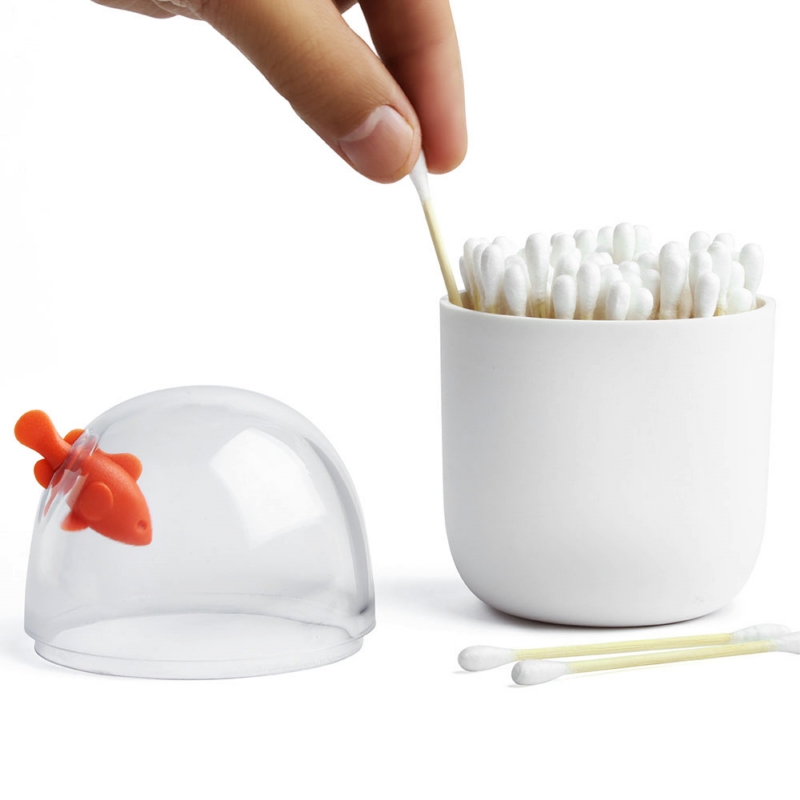 QUALY ◆ 棉花棒罐(小丑魚)