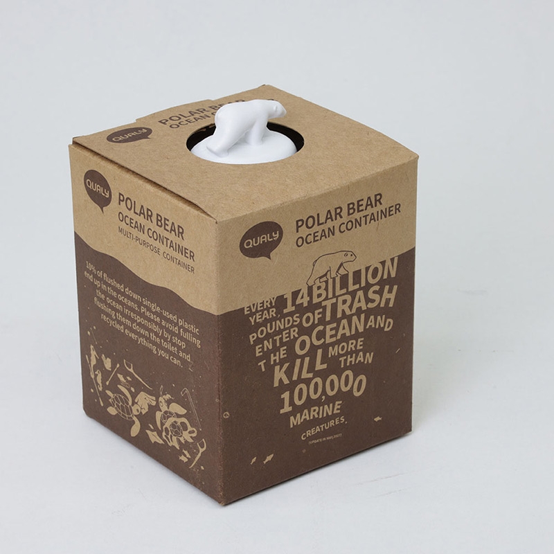 QUALY ◆ 北極熊收納罐