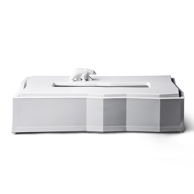 QUALY ◆ 北極熊-衛生紙盒