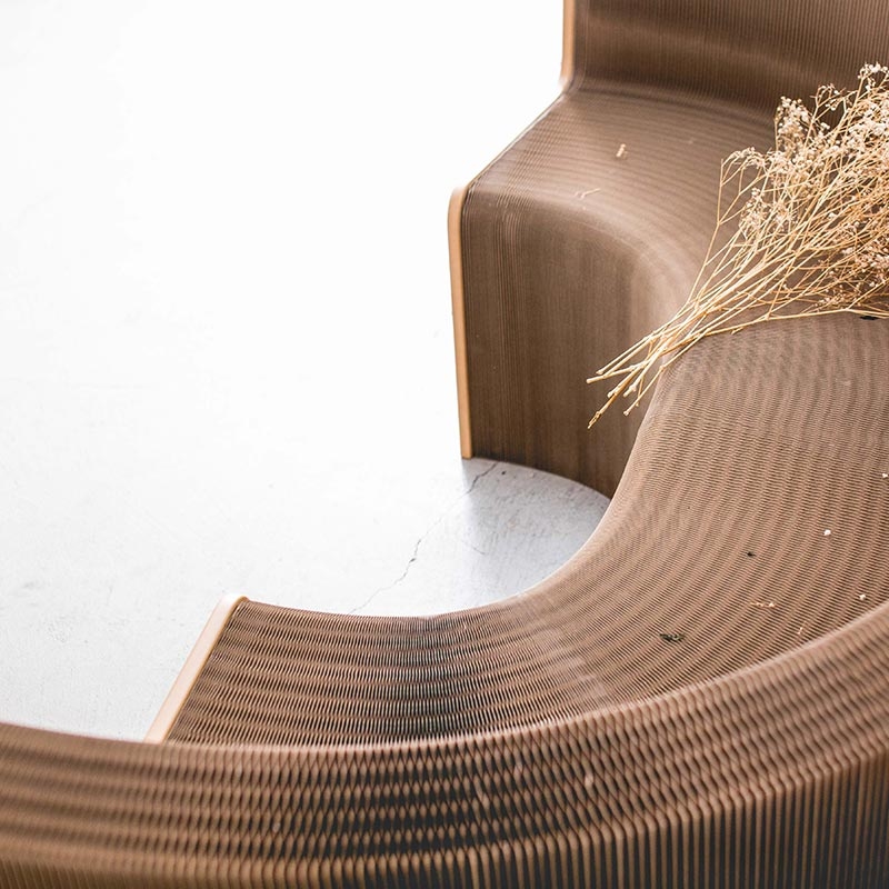 台灣 洛陽紙櫃 ◆ Earth Sofa 蜂巢沙發 再生灰