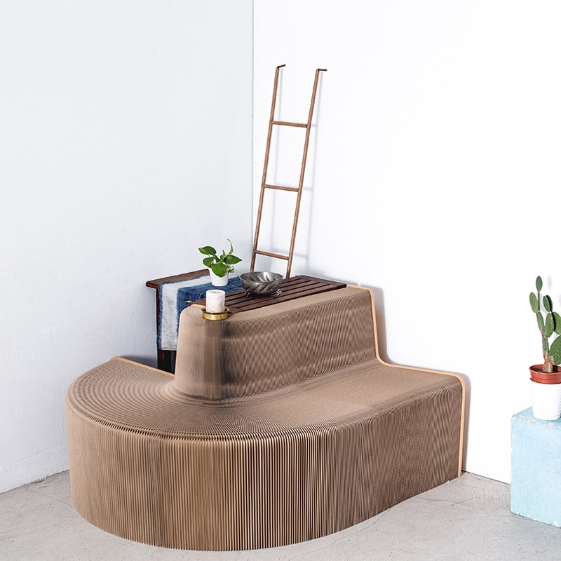 台灣 洛陽紙櫃 ◆ Earth Sofa 蜂巢沙發 再生灰