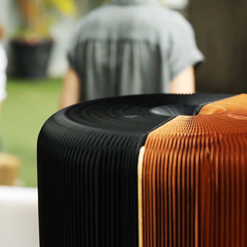 台灣 洛陽紙櫃 ◆ Lava Stool 蜂巢凳 熔岩黑