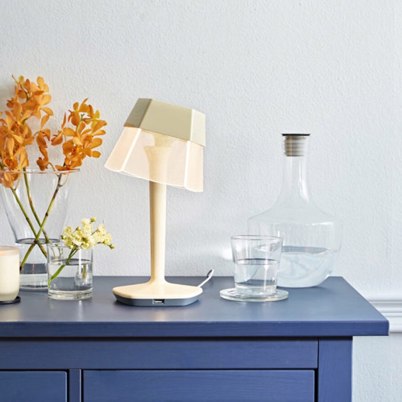 台灣 Xcellent ◆ 喜樂 桌燈-氣質米