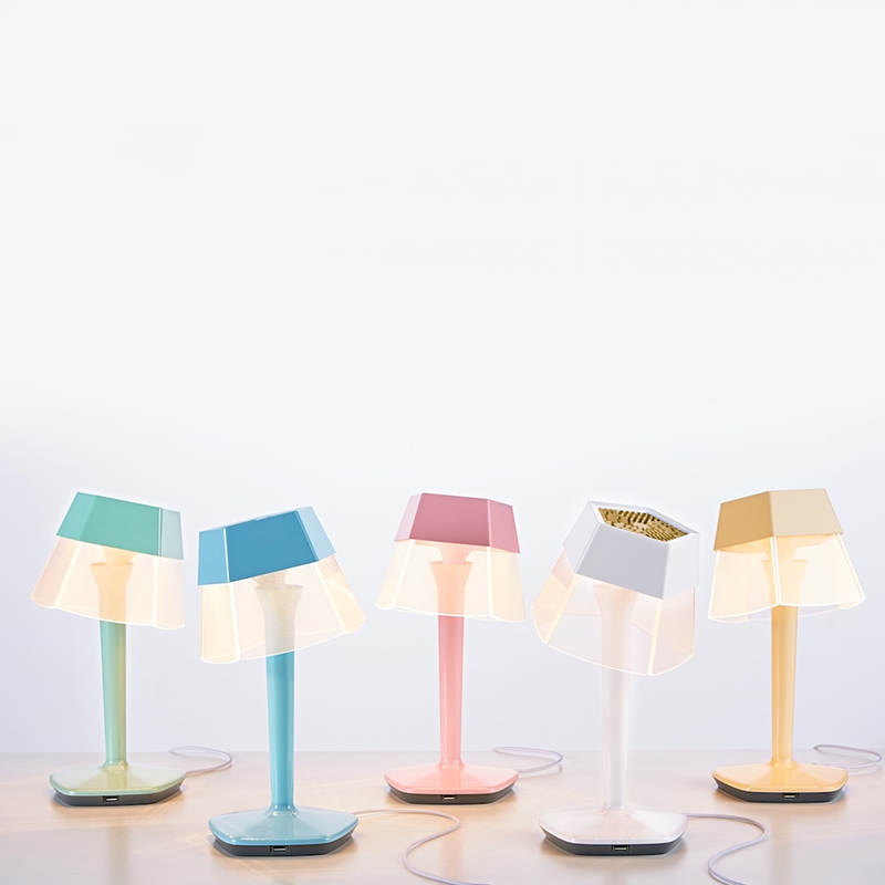 台灣 Xcellent ◆ 喜樂 桌燈-甜粉紅