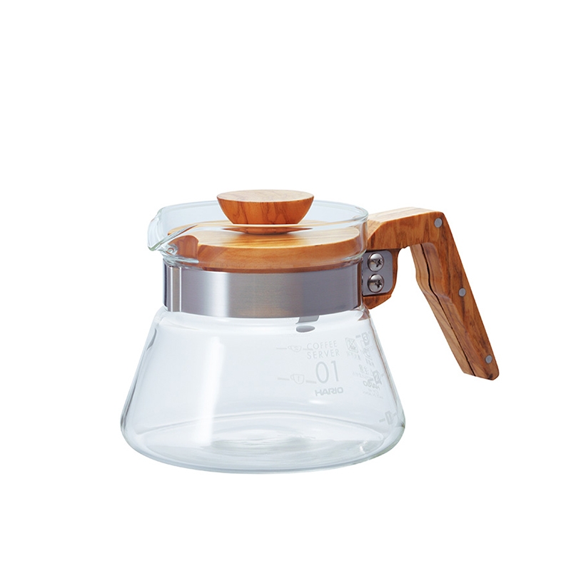 日本 HARIO ◆ V60橄欖木40好握咖啡壺