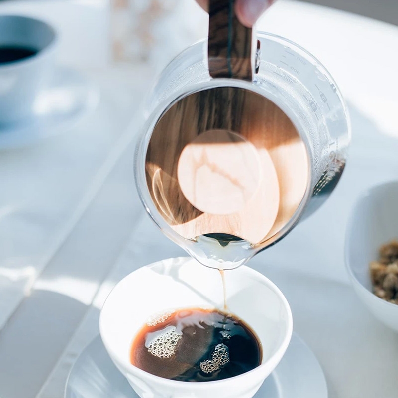 日本 HARIO ◆ V60橄欖木40好握咖啡壺