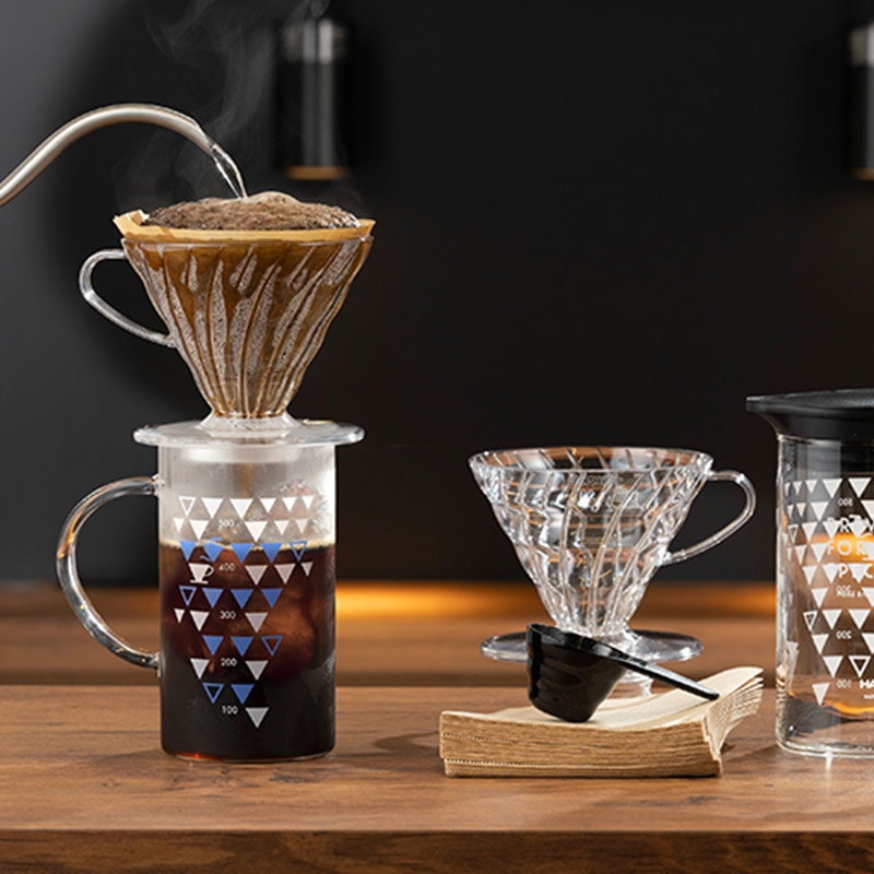 日本 HARIO ◆ V60感溫變色咖啡壺組