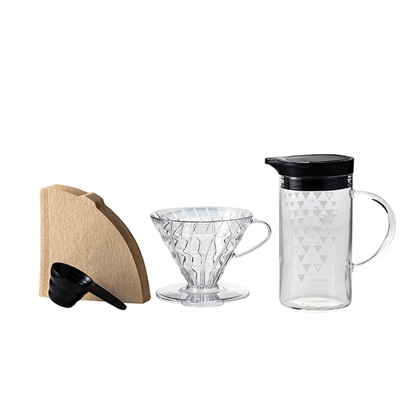 日本 HARIO ◆ V60感溫變色咖啡壺組