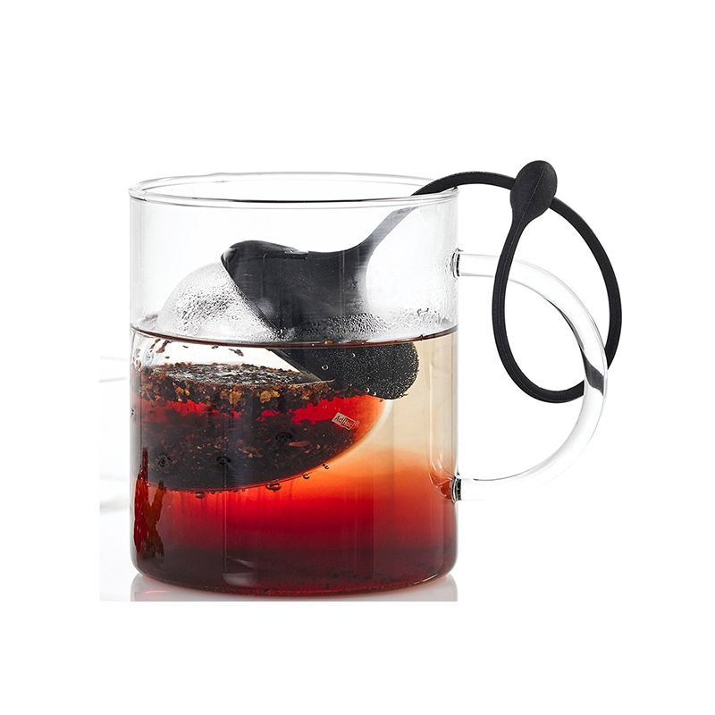 德國 AdHoc ◆ 草莓造型玻璃濾茶器/含座