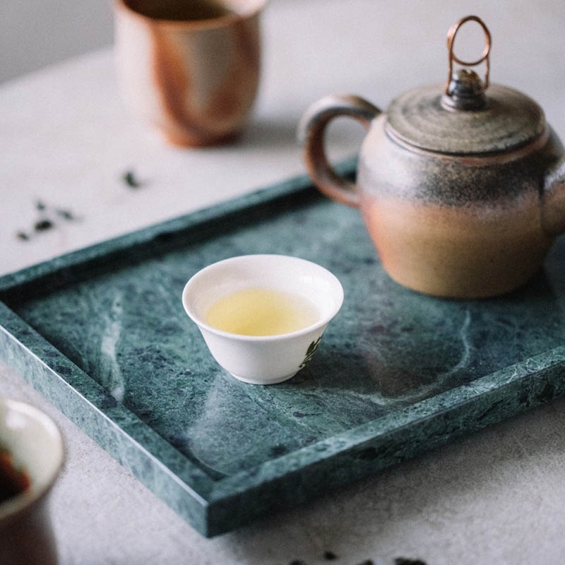 台灣 Verde｜大理石長方淺盤