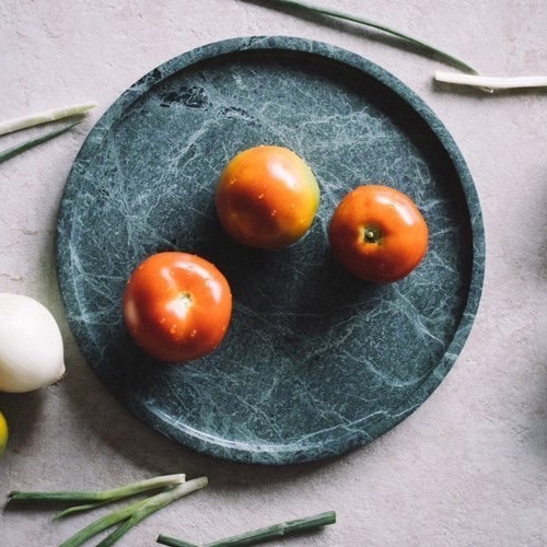 台灣 Verde｜大理石大圓淺盤