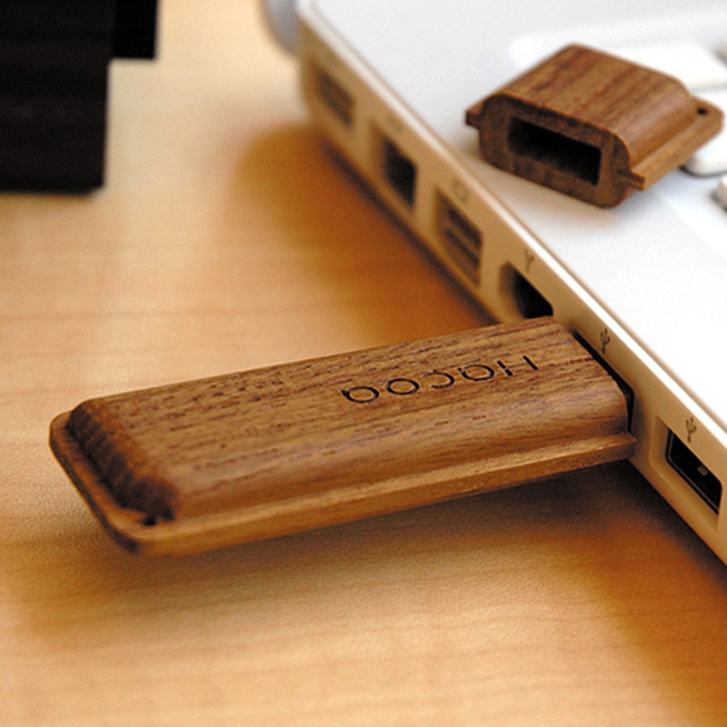 【預購】Hacoa ◆ 原木餅乾Monaka隨身碟 楓木
