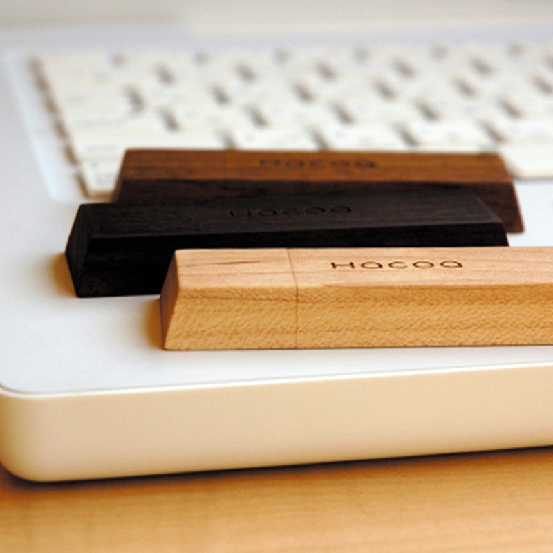 【預購】Hacoa ◆ 原木巧克力Chocolate隨身碟 楓木/柚木