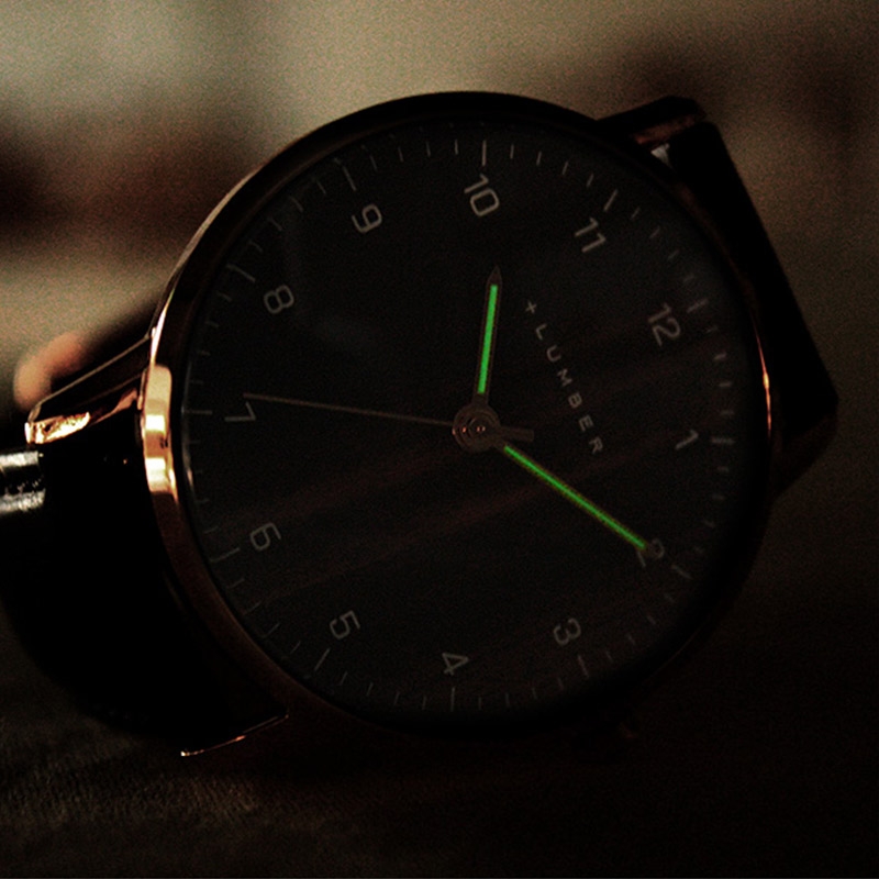 【預購】Hacoa ◆ Lumber 8800原木手錶 櫻桃木/黑檀木